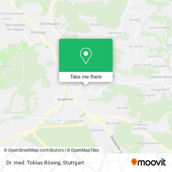 Dr. med. Tobias Bösing map