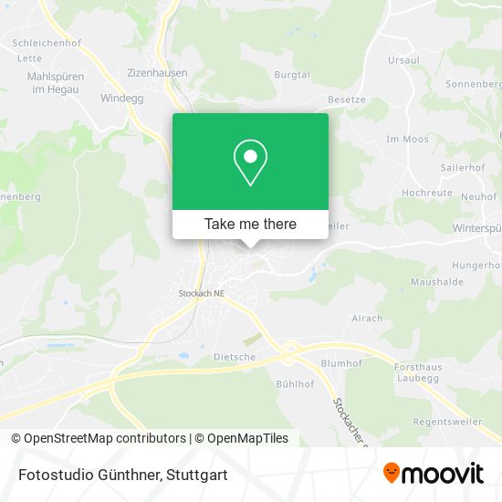 Fotostudio Günthner map
