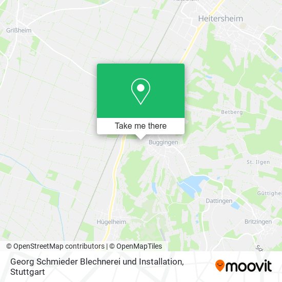 Georg Schmieder Blechnerei und Installation map