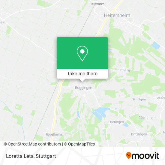 Карта Loretta Leta