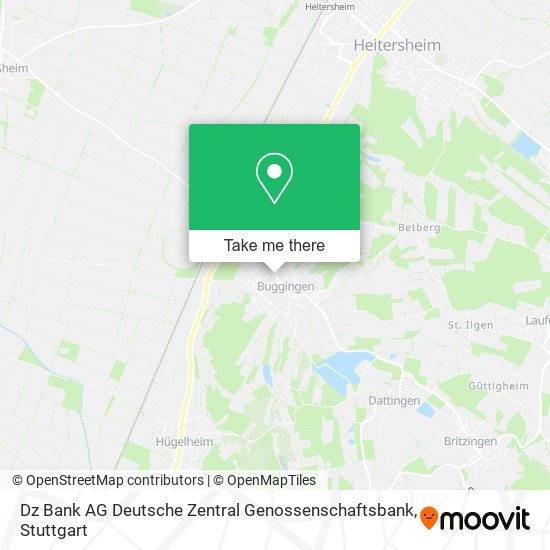 Dz Bank AG Deutsche Zentral Genossenschaftsbank map