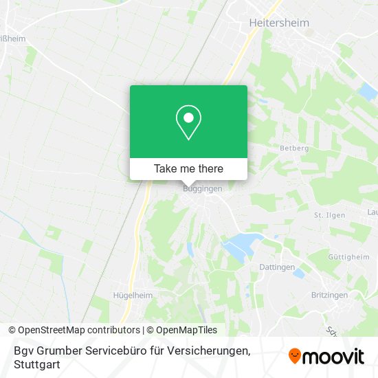 Bgv Grumber Servicebüro für Versicherungen map