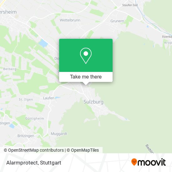 Alarmprotect map