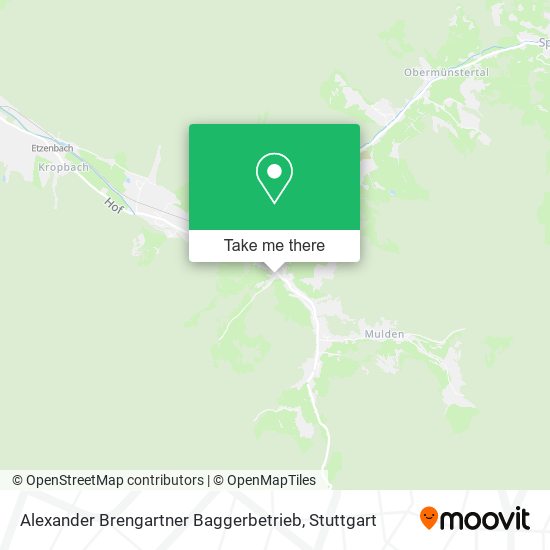 Карта Alexander Brengartner Baggerbetrieb