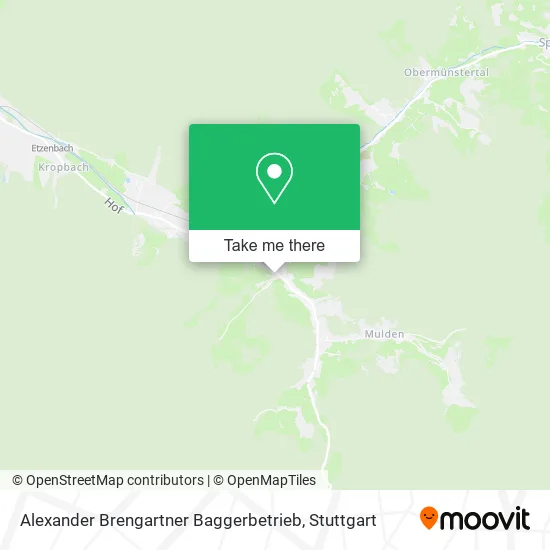 Карта Alexander Brengartner Baggerbetrieb