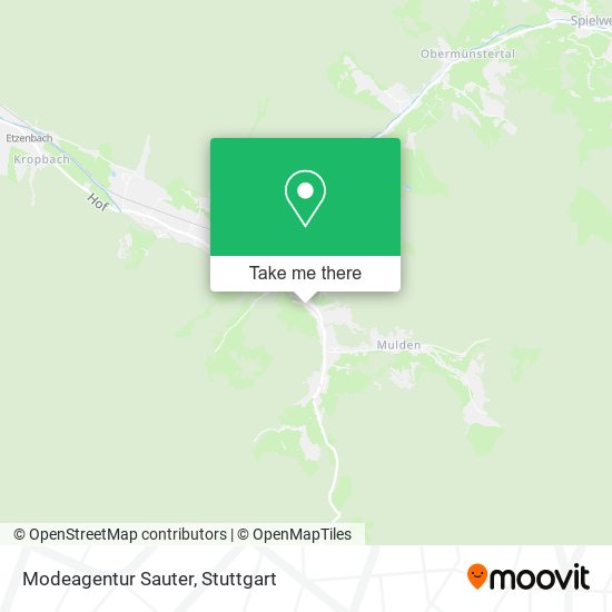 Modeagentur Sauter map