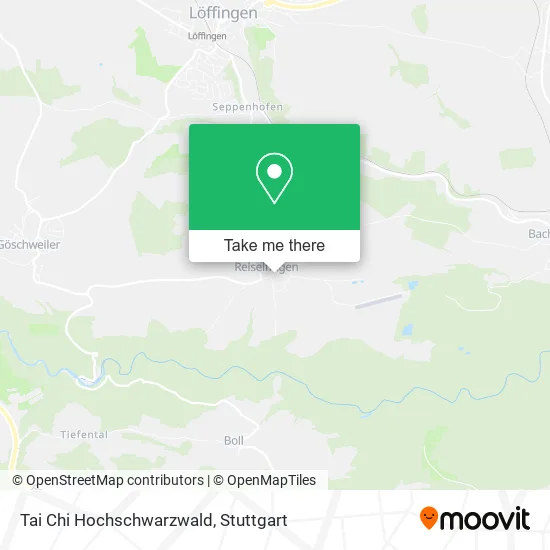 Карта Tai Chi Hochschwarzwald