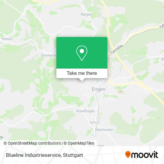 Blueline Industrieservice map