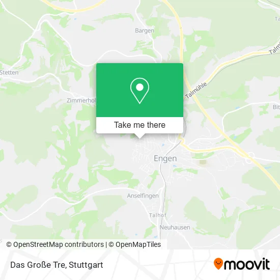 Карта Das Große Tre