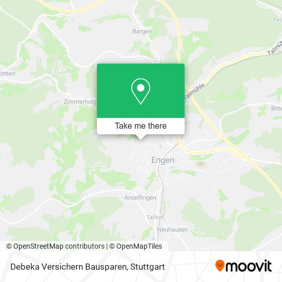 Debeka Versichern Bausparen map