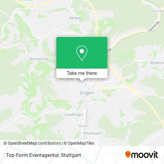 Карта Top-Form Eventagentur