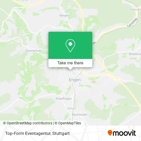 Карта Top-Form Eventagentur