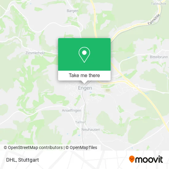 Карта DHL