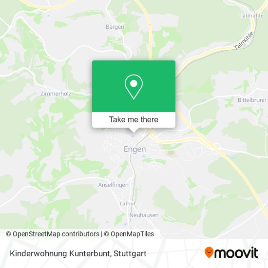 Kinderwohnung Kunterbunt map