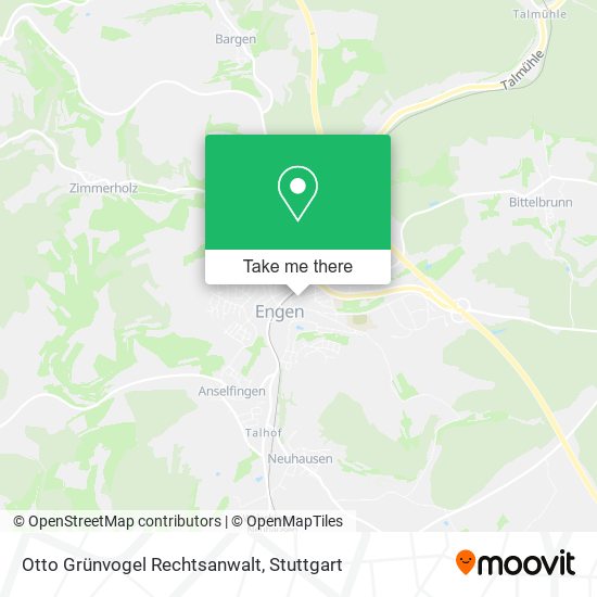 Otto Grünvogel Rechtsanwalt map