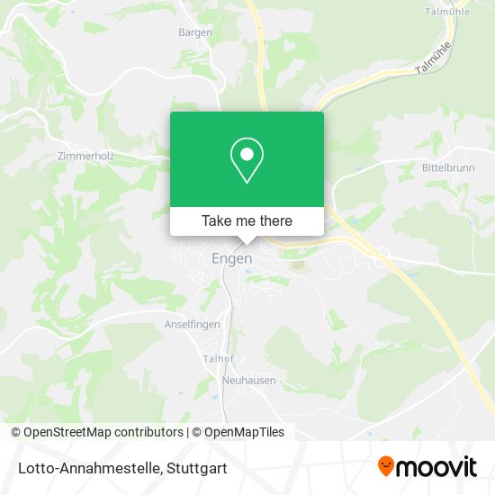 Lotto-Annahmestelle map