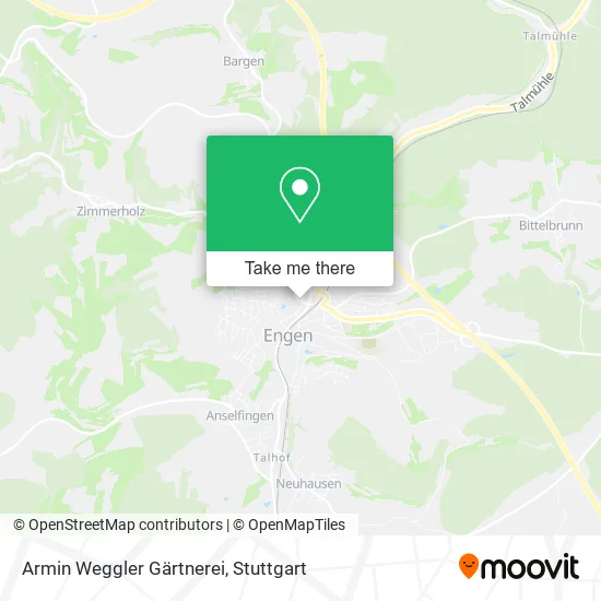Карта Armin Weggler Gärtnerei