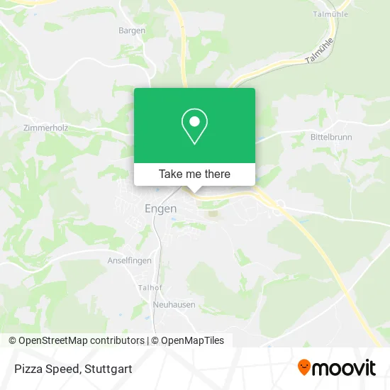Карта Pizza Speed
