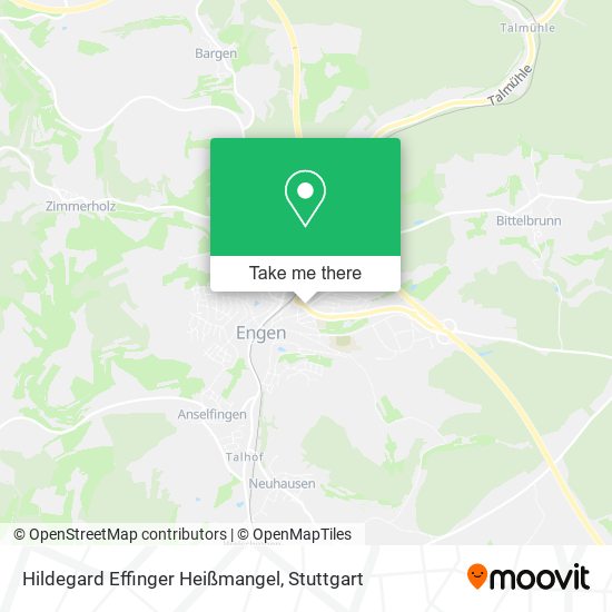 Карта Hildegard Effinger Heißmangel