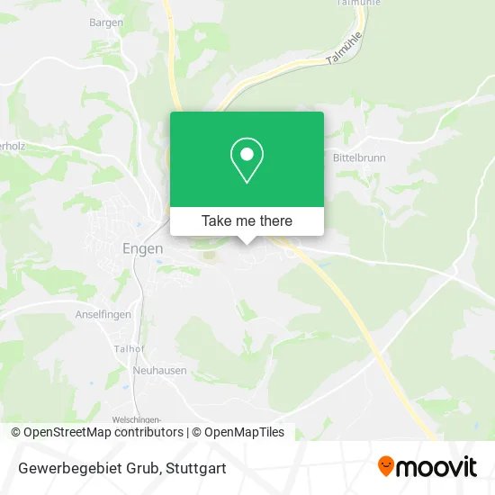 Карта Gewerbegebiet Grub