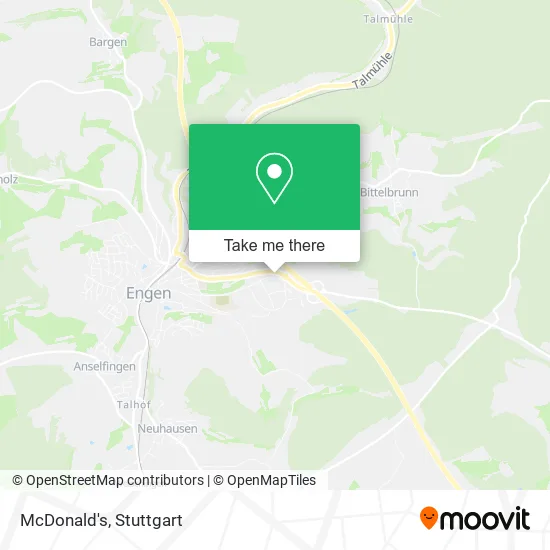 Карта McDonald's