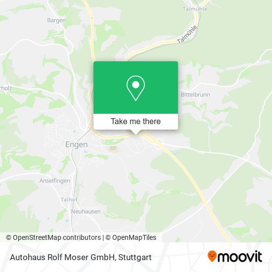 Autohaus Rolf Moser GmbH map