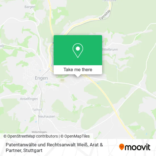 Карта Patentanwälte und Rechtsanwalt Weiß, Arat & Partner