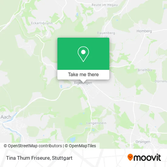 Карта Tina Thum Friseure