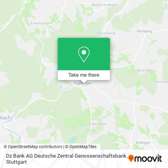 Dz Bank AG Deutsche Zentral Genossenschaftsbank map