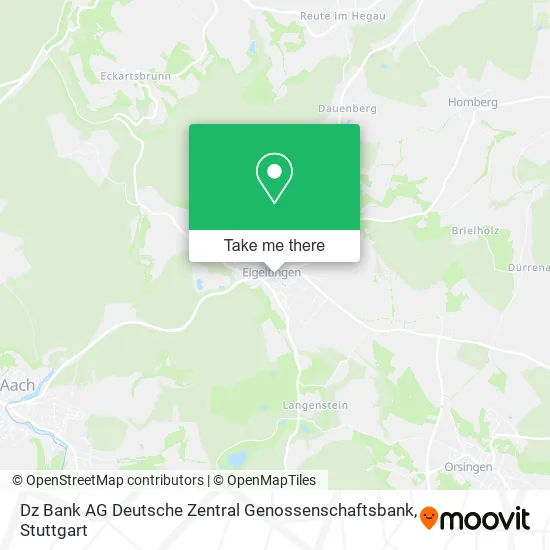 Карта Dz Bank AG Deutsche Zentral Genossenschaftsbank