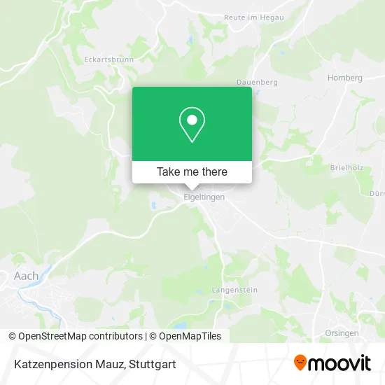 Карта Katzenpension Mauz
