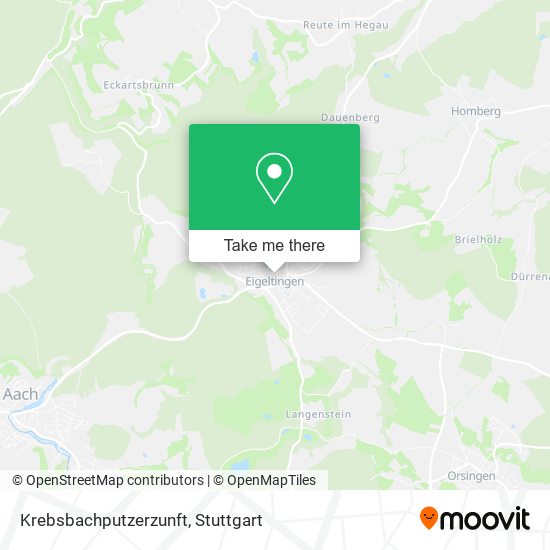 Krebsbachputzerzunft map