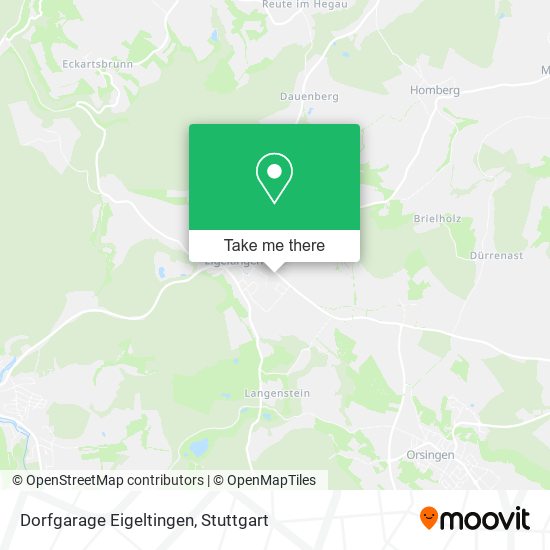 Карта Dorfgarage Eigeltingen