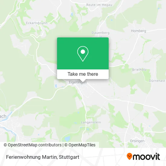 Карта Ferienwohnung Martin