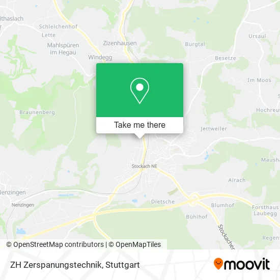 Карта ZH Zerspanungstechnik