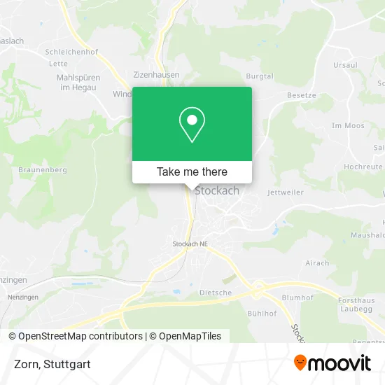 Карта Zorn