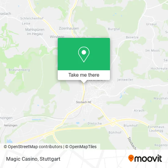 Карта Magic Casino
