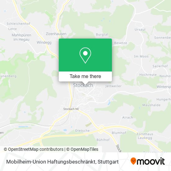 Карта Mobilheim-Union Haftungsbeschränkt