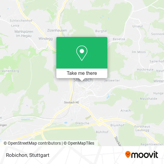 Карта Robichon