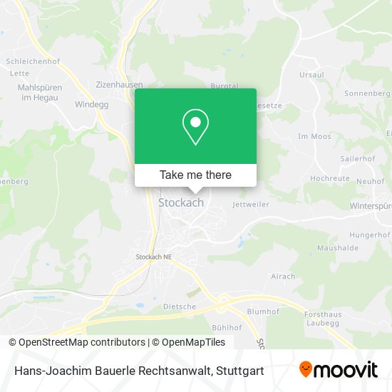 Hans-Joachim Bauerle Rechtsanwalt map