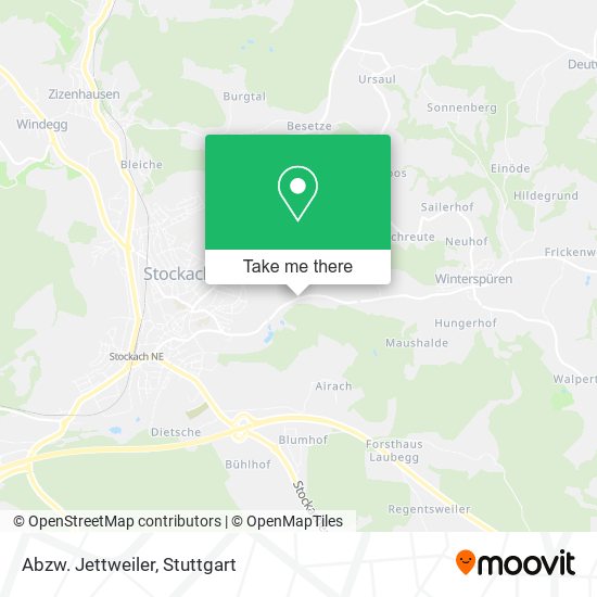 Abzw. Jettweiler map