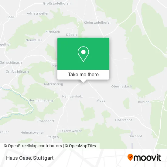 Карта Haus Oase