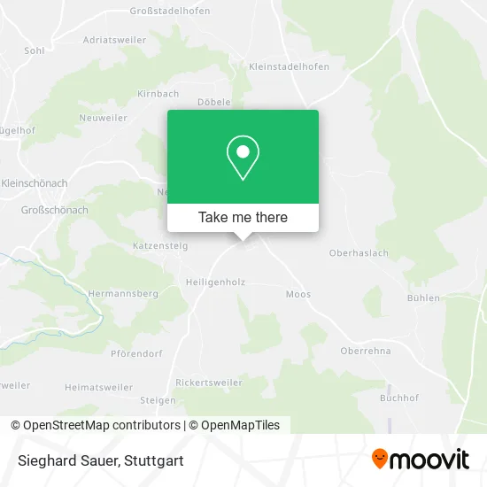 Карта Sieghard Sauer