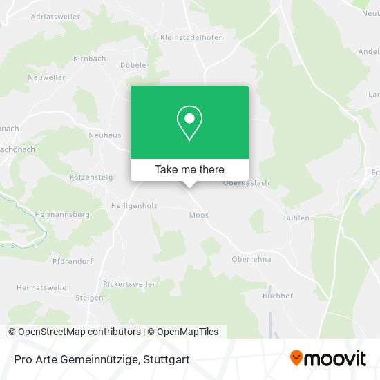 Pro Arte Gemeinnützige map