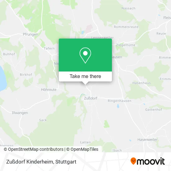 Карта Zußdorf Kinderheim