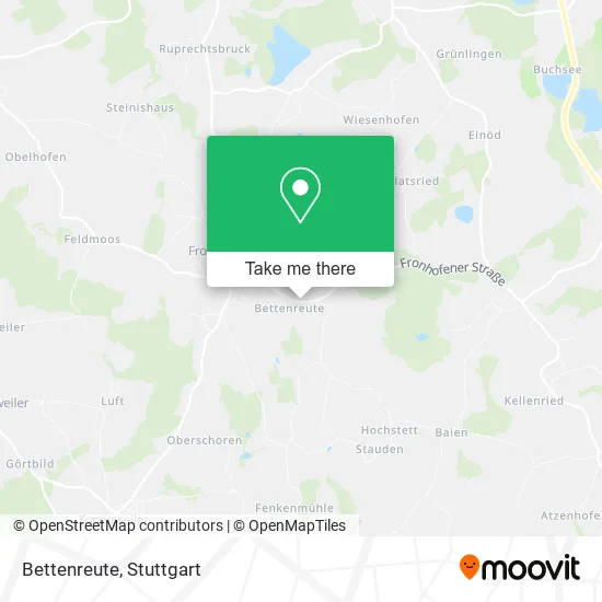 Карта Bettenreute