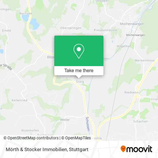 Карта Mörth & Stocker Immobilien