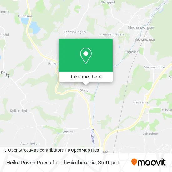 Карта Heike Rusch Praxis für Physiotherapie