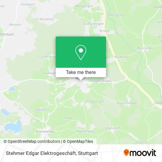 Карта Stehmer Edgar Elektrogeschäft