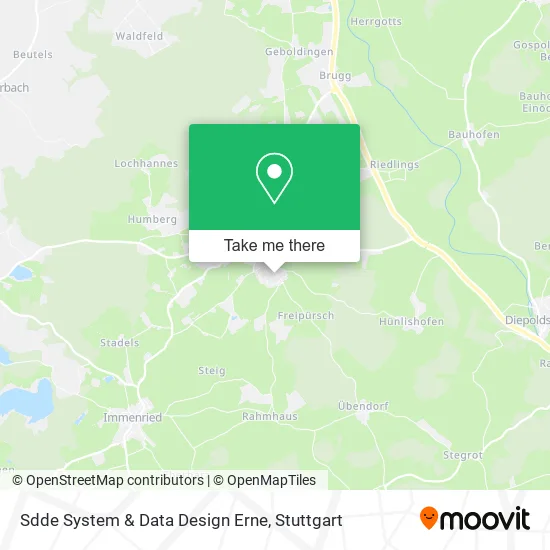 Sdde System & Data Design Erne map